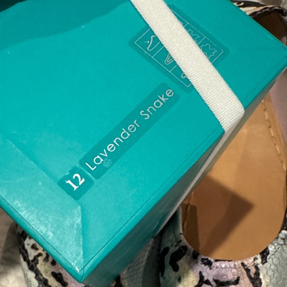 Tieks Lavender Snakeskin Ballet Flats - Picture 5 of 7